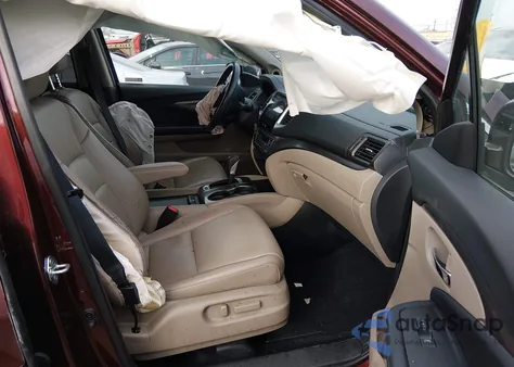 2019 Honda Ridgeline Rtl-T из США, поврежденный, VIN 5FPYK2F60KB000029